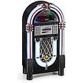 jb 6608d jukebox (con giradischi lettore cd e streaming audio bluetooth radio fm e dab+ con memoria