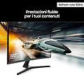 monitor 32" fhd curvo 100hz ls32d390gauxen