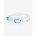 occhialini aquapure bianco con lenti blu donna
