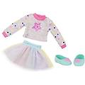 - by battat shine bright outfit -14 ''doll clothes giocattoli vestiti e accessori per ragazze dai