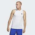 adidas. t-shirt da allenamento train essentials feelready sleeveless tshirt senza maniche ritiro