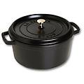 Staub La Cocotte Cocotte Rotonda 28 Cm Nera