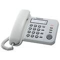 kx-ts520ex1 telefono a filo bianco