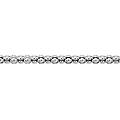 bracciale catena silver collection argento rodiato collezione silver collection bianco