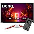 mobiuz ex2710u monitor 4k gaming (27 pollici ips 144 hz 1ms hdr 600 hdmi 2. 1 vrr compatibile per