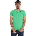 polo manica corta newselandinastr verde
