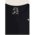 t-shirt maniche a kimono con stampa fantasia sul retro black zebra animalier donna medium