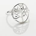 anello silver collection argento rodiato collezione silver collection misura 52 bianco