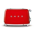 tostapane 4 scomparti 50's style rosso lucido tsf03rdeu