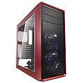 fd-ca-focus-rd-w ventole silenziose usb3 finestra pannello atx pc case bianco/ rosso