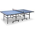 tavolo da tennis da tavolo trasporto libero indoor telaio pliable bleu