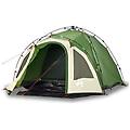 - tenda a cupola da campeggio 3 persone verde a rilascio rapido