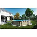 - piscina in legno 6 57x4 07 h. 1 20 m con filtrazione e locale tecnico