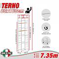 trabattello terno-1 altezza lavoro 7 35 metri