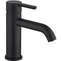 miscelatore lavabo rubinetteria sunset nero per piletta click clack