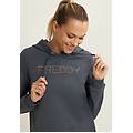 felpa sportiva da donna con interno cappuccio in velluto turbulence donna xx large