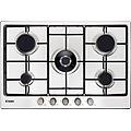 Candy Piano Cottura Chw74wx A Gas 5 Fuochi Gas Colore Acciaio Inox