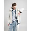 giubbotto full-zip con cappuccio