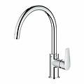 Grohe Bau Edge Rubinetto Lavabo Monoleva Con Piletta Codice Prod 31367001