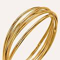 bangle silver collection argento dorato collezione silver collection giallo