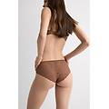 slip in seta e pizzo donna naturale taglia 5