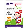 nova gola junior calma la tosse gusto arancia senza zucchero 20 compresse
