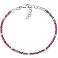 bracciale tennis donna argento 925 gioiello bt7bbr16