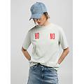 t-shirt con stampa honolulu