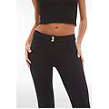 pantaloni push up wr. up skinny traspiranti bioattivi nero donna extra large