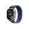 watch ultra 3 gps + cellular cassa in titanio naturale (49 mm) con trail loop blu/blu acceso m/l