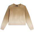 felpa corta comfort fit in jersey dégradé
