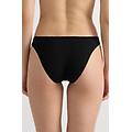 slip vita bassa in cotone donna nero taglia 4