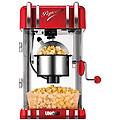retro macchina per popcorn rosso-argento 300w