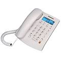 telefono fisso dw6310 bianco manos libere musica in attesa calendario retroilluminazione telefono