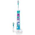 hx6322-04 sonicare for kids spazzolino elettrico sonico ricaricabile con app bianco