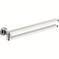 nordic porta salviette doppio 35 5 cm a snodo cromato codice prod b52120cr