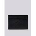 porta carte in pelle con rombo