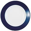 piatto fondo pronto colore 310 ml 22. 1x3. 8 cm (&oslash;xh) blu scuro rotonda 6 pz. / pacco