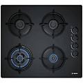 - piano cottura poh6b6b10 a gas 4 fuochi gas colore nero