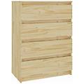 - armadietto 60x36x84 cm in legno massello di pino