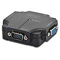 digitus ds411201 video splitter compatto per 2 monitor vga