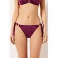 slip fiocchi costume timeless diva donna bordeaux s