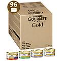 gold cat mix mousse lattina multipack 96x85g