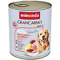 grancarno adult single protein sensitiv 24 x 800 g pollo puro & patate