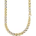 collana uomo oro giallo bianco gl100560