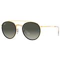 Rayban Occhiali Da Sole Round Double Bridge Rb 3647n 923871