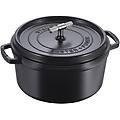 la cocotte cocotte buster+punch rotonda 28 cm nera