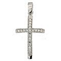 croce da donna in oro bianco 803321712503