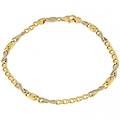 bracciale uomo oro giallo bianco gl100112