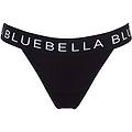 bluebella lulu slip in cotone di bambù eco nero/bianco